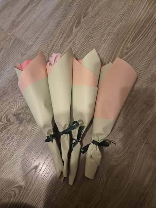 Buchet trandafiri sapun