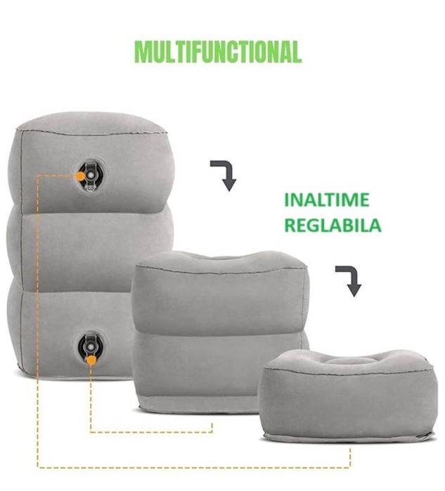 Perna gonflabila multifunctionala