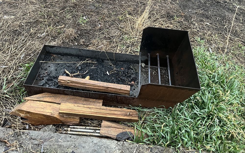 Мангал складной для шашлыков