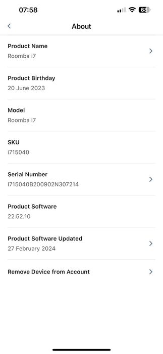 Aspirator robot iRobot Roomba i7 , iAdapt, AeroForce