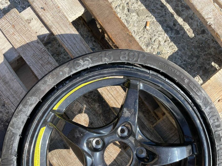 15 резервна джанта патерица 5х112 Mercedes A B C Class 165R15