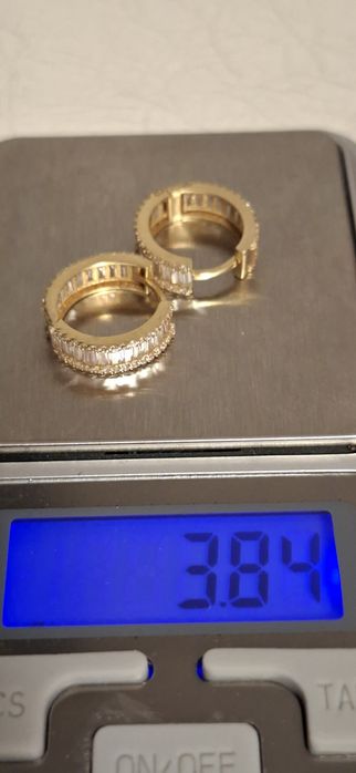 Cercei din aur 14 karate!