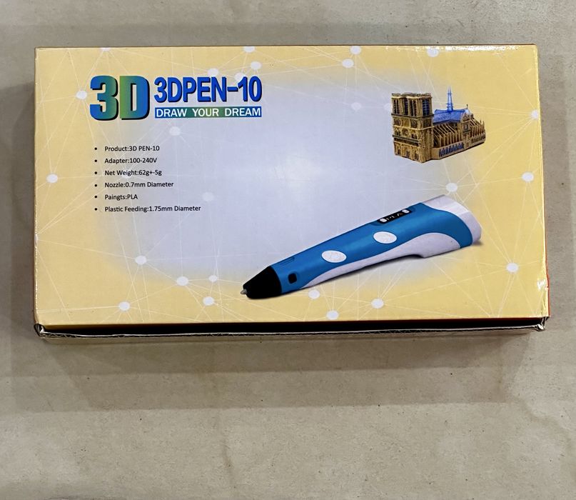 3D химикалка/3D писалка/3d pen/Креативен комплект за моделиране