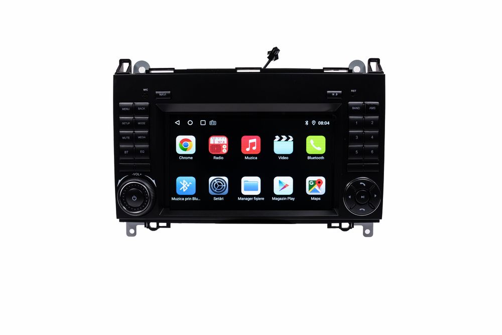 Navigatie Android 15 Mercedes Vito Viano Sprinter / VW Crafter Carplay