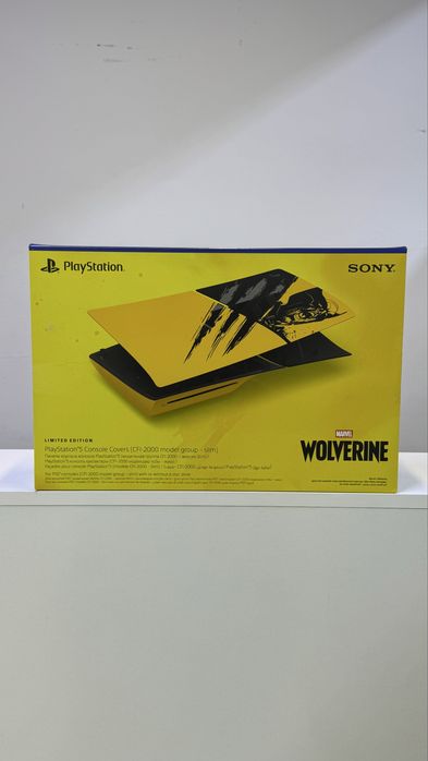 Панели PS5 Slim Marvel Wolverine Корпус Крышки Оболочка Лимит