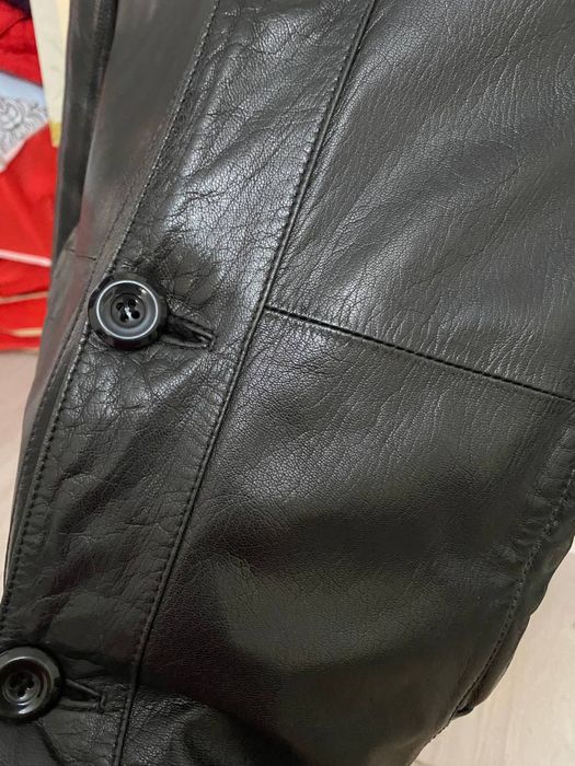 Куртка дубленка кожа 48