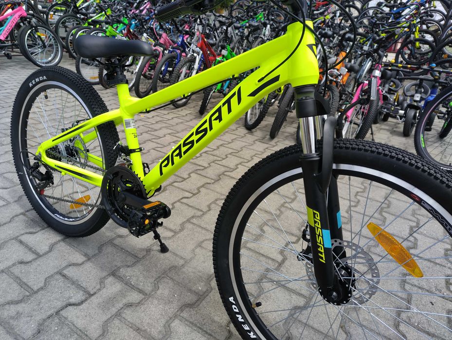 PASSATI Алуминиев велосипед 24" ALUMINIUM жълт