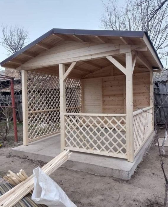 Foișoare și terase din lemn