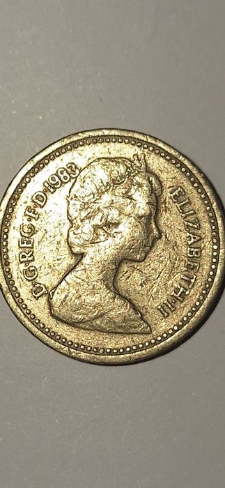 Monede Anglia 1 pound