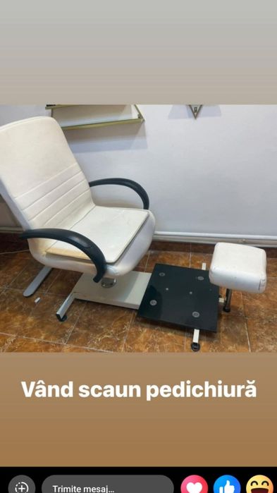 Vând scaun pedichiura