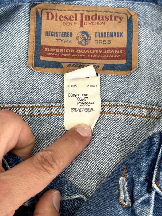 Дамско дънково яке Diesel - размер XL, Отлично състояние