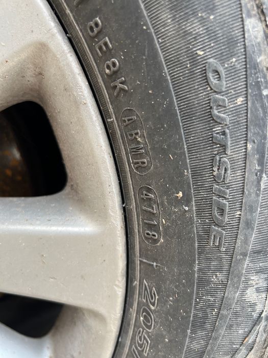 Джанти с гуми летни 5х114,3