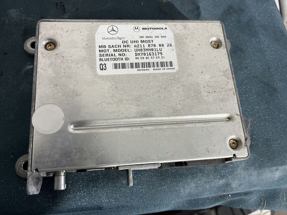 Modul bluetooth mercedes cclass 2007