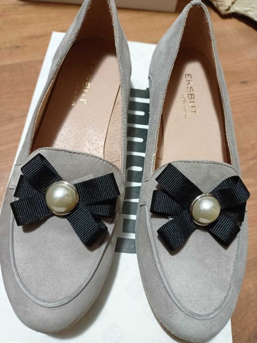 Pantofi loafer piele Eksbut