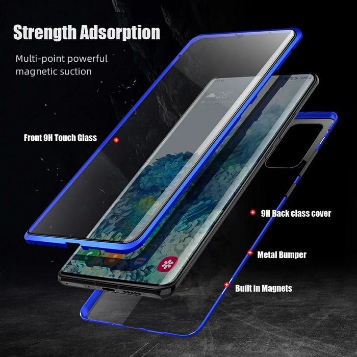 Двоен Магнитен Кейс за Samsung Galaxy S20 / S20FE S20 Ultra Note 360