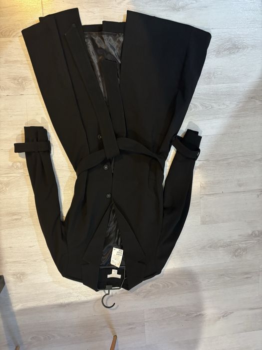 H&M черен шлифер