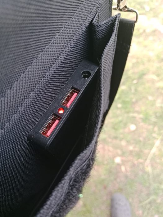 Солнечная зарядка.