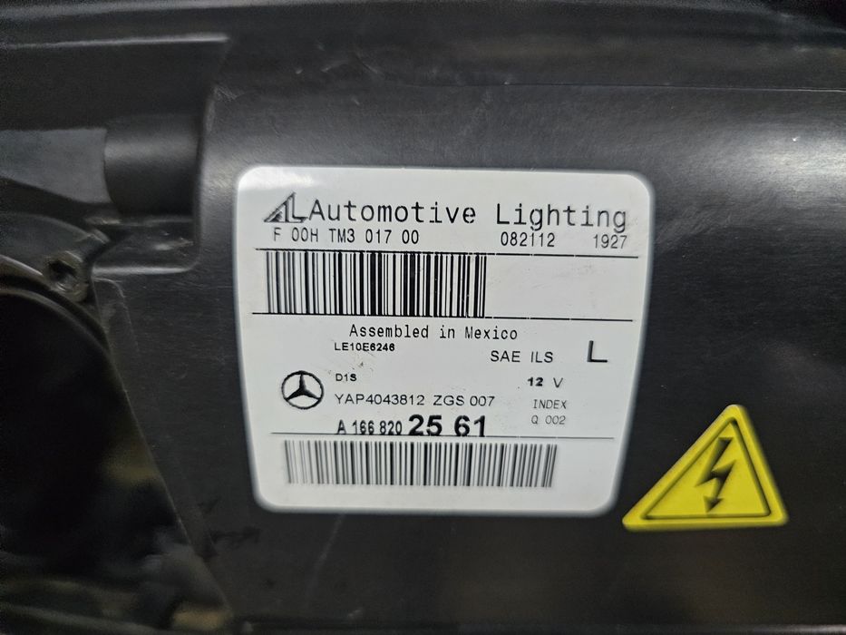 Ляв фар Mercedes GL W166 USA lqv far мерцедес ГЛ 166