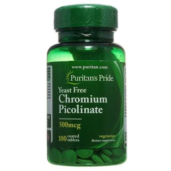 Пиколинат хрома  500 мг 100шт Америка