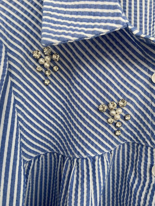 Риза с камъни, размер Л