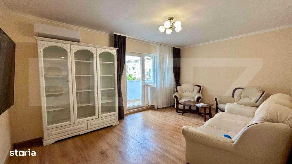 Apartament prima inchiriere, 3 camere, 64 mp, loc de parcare, zona Nuf