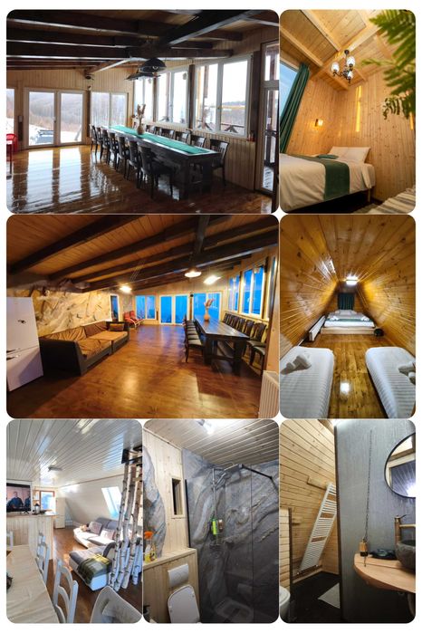 Cabana la munte cu ciubăr