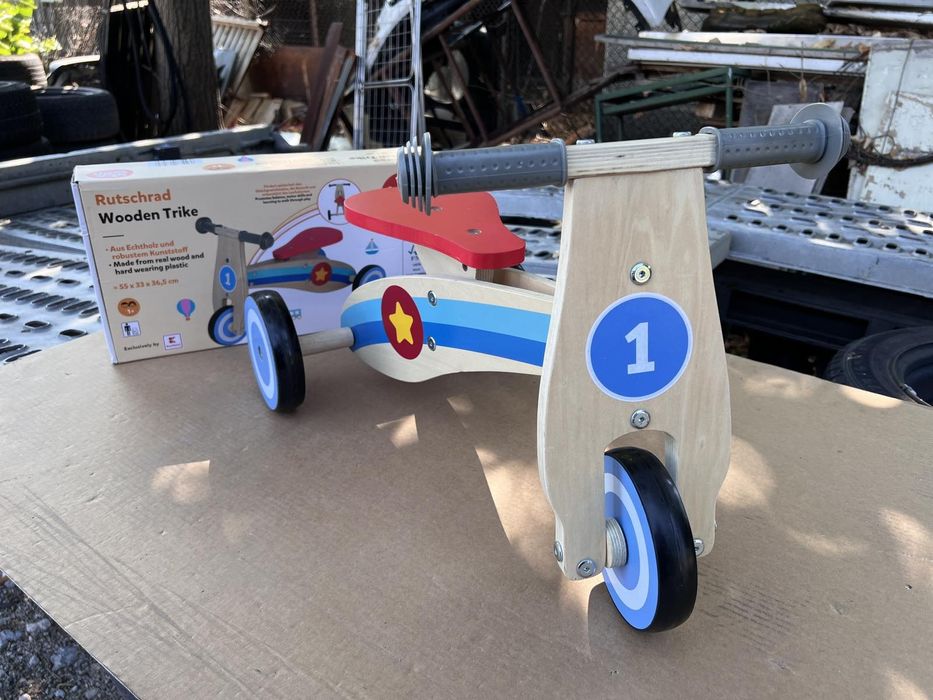 Продавам баланс колело от дърво