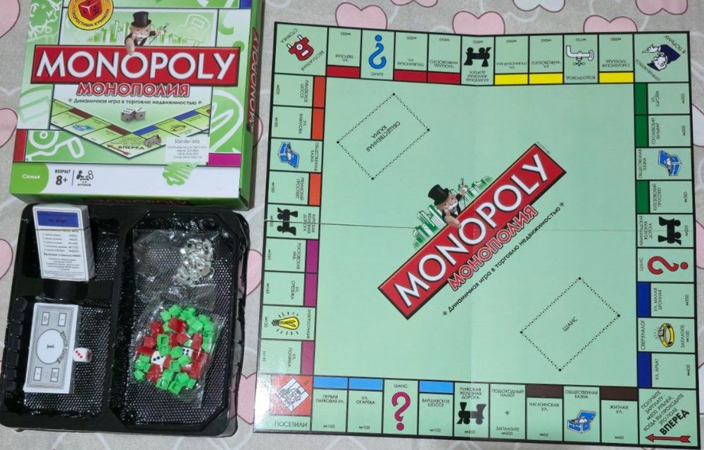 Настольная игра Монополия Классическая. Новая.