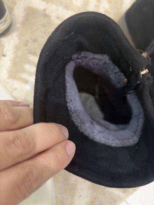 Сапоги зимние черные