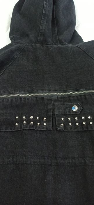 Парка джинсовая ,теплая