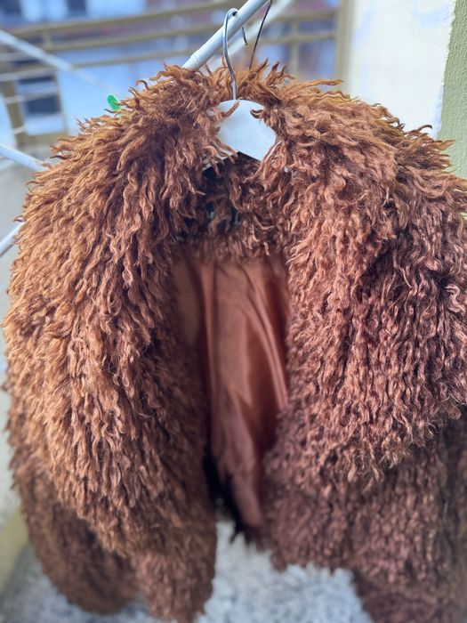 Палто от лама ( монголска вълна)