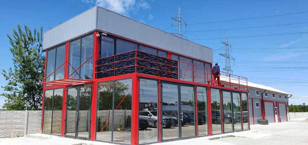 Container modular si monobloc din panousi sandwich - PRODUCATOR