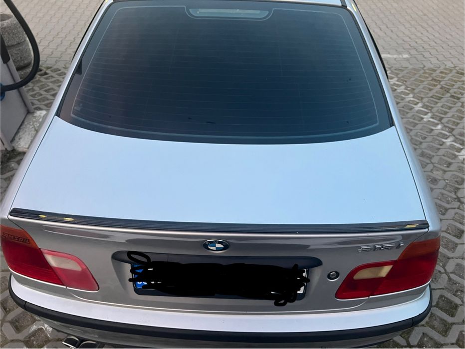 Спойлер bmw e46 черен