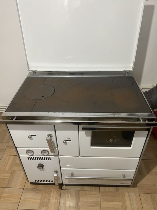 Centrală pe lemne ALFA PLAM – termo-sobă cu plită și cuptor