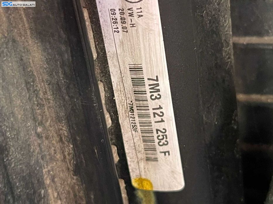 Radiator Apa Antigel Racire Motor Seat Alhambra 2.0 TDI BRT BVH 2001 - 2010 Cod 7M3121253F [C0452]