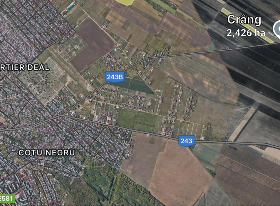 De vanzare teren Barlad catre Crâng