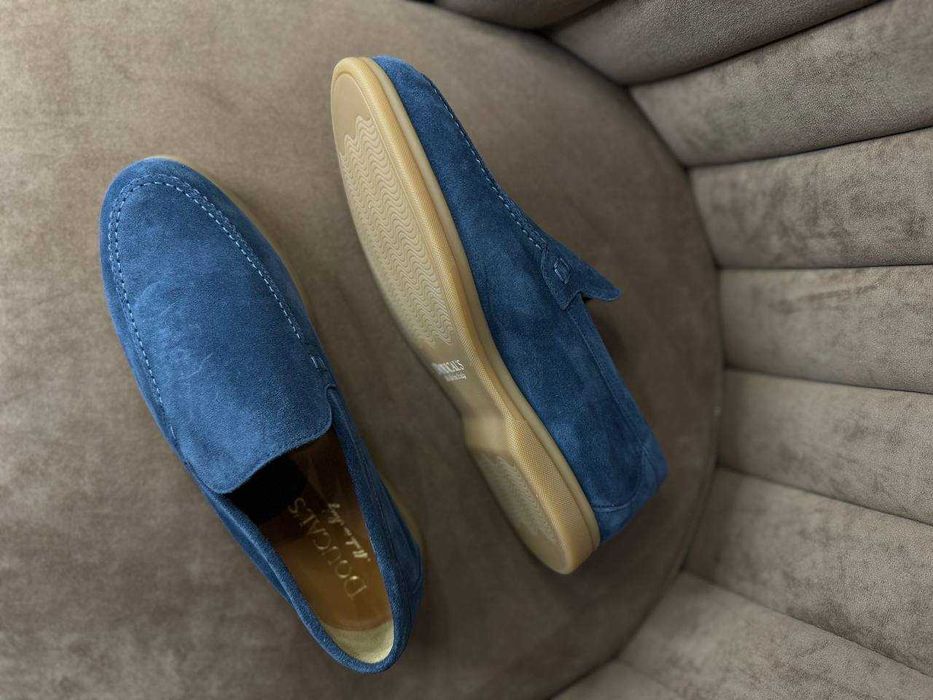 Doucal's мужские замшевые лоферы Италия РАЗМЕР 40,41.5
