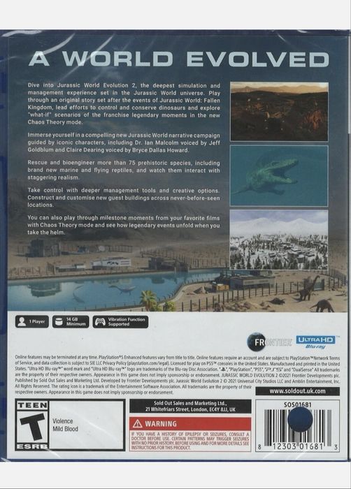 Jurassic World EVOLUTION 2