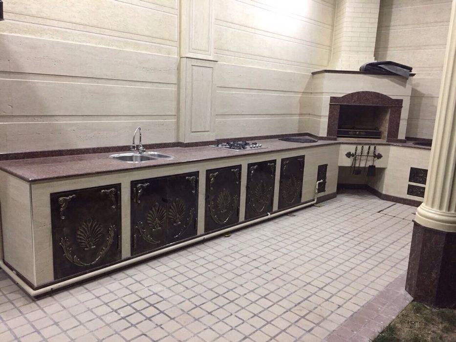 Барбекю казаны камины