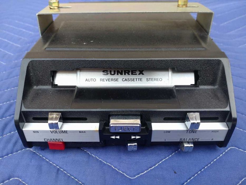SUNREX CEA200 Cassette Car Stereo Tape Player Auto Reverse Casetofon OCEAN Masina Vintage Retro