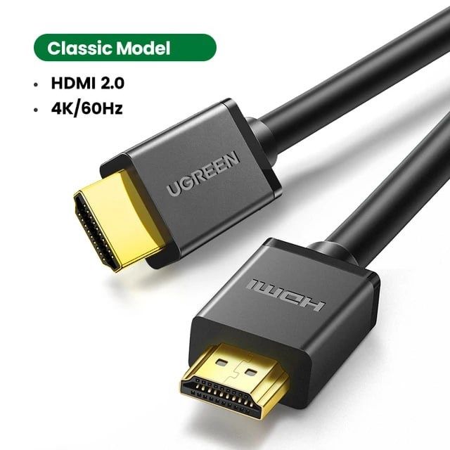 HDMI кабель UGREEN Classic 5 метров — 4K/60Hz