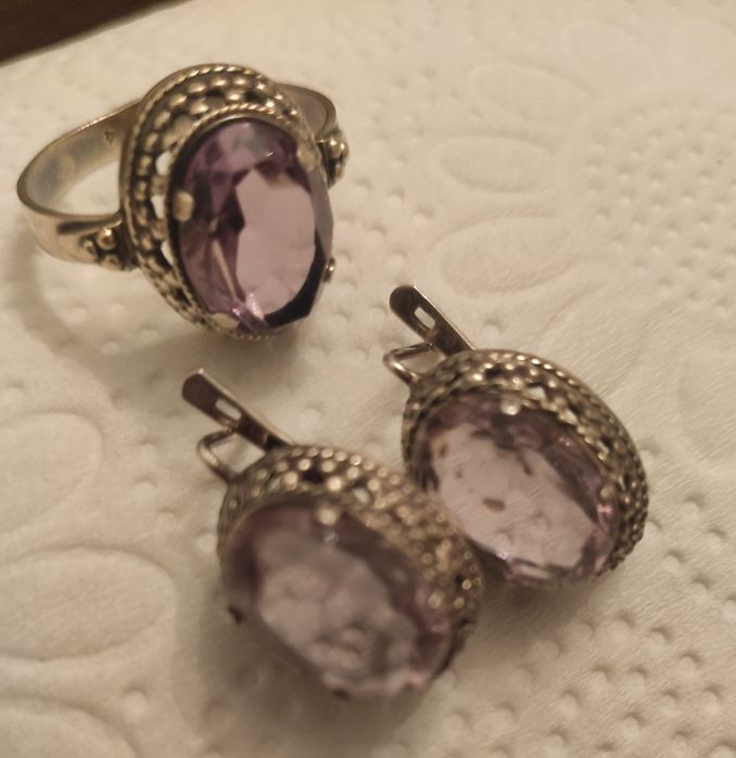 Продаю комплект, советского времени,875 пробы