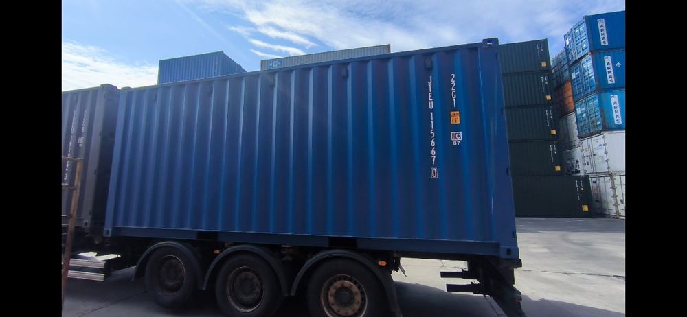 OFERTA !!! Container maritim 20 FT (6mtr x 2.4 latime x 2.6 h)– aproape nou – fabricație 12/2025