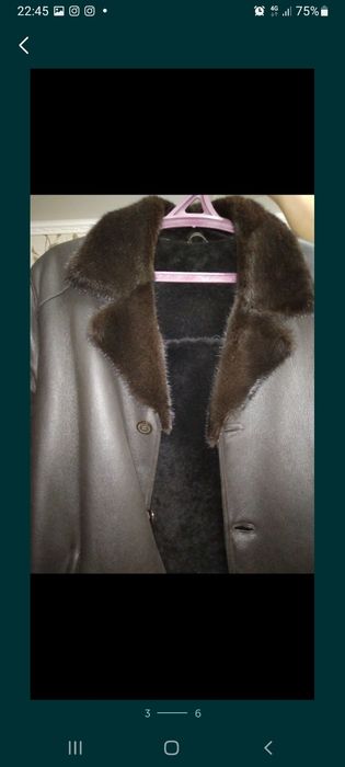 Дубленка мужская р. 46-48