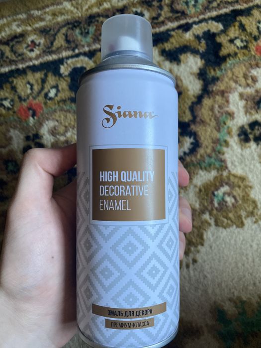 Аэрозольная краска для декора 1 шт новый