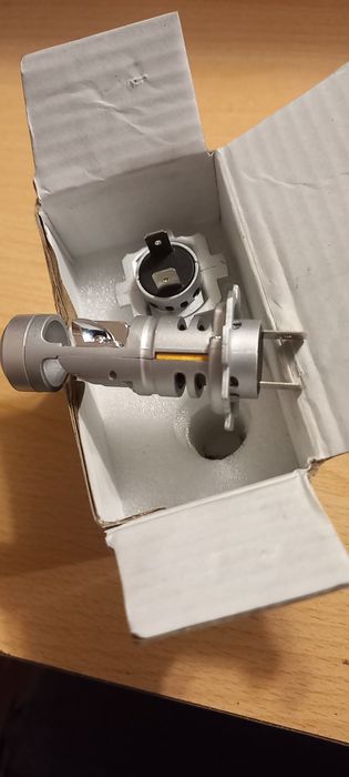 Leduri h7 cu lupa (alb rece) 6000k