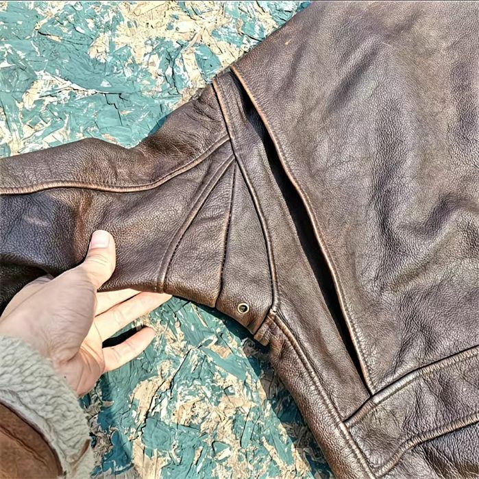 Кожанная куртка 4XL