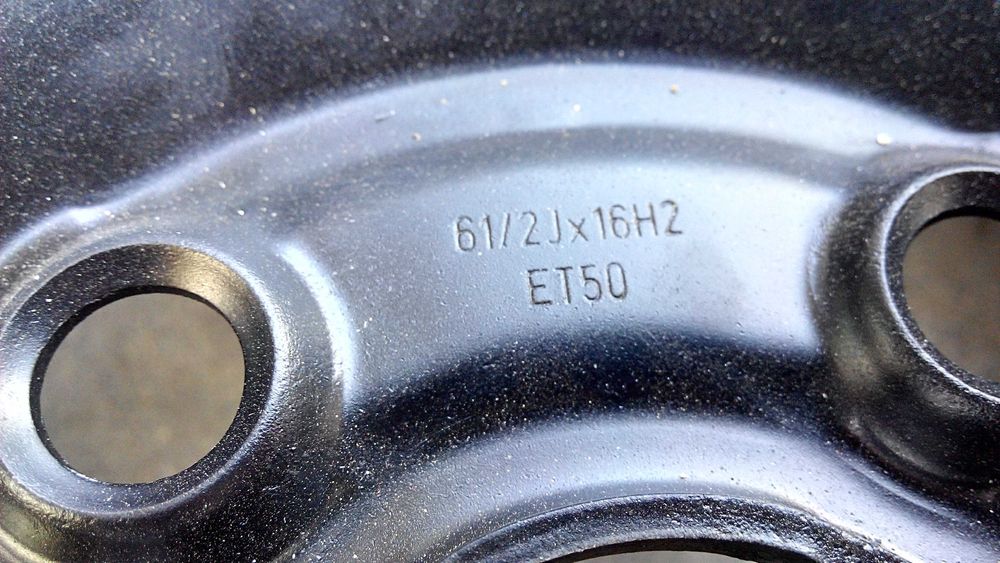 Железни джанти 16" 5х112 ET 50  6 1/2 J  Audi, Vw,Skoda, Seat НОВИ ВЕНТИЛИ