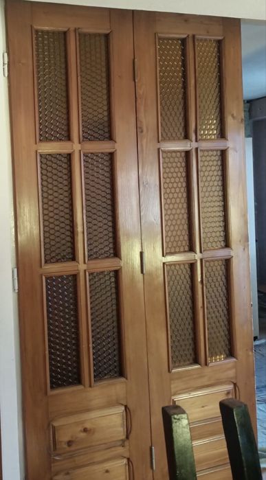 Usi din lemn de tei, ca noi, 4 bucati