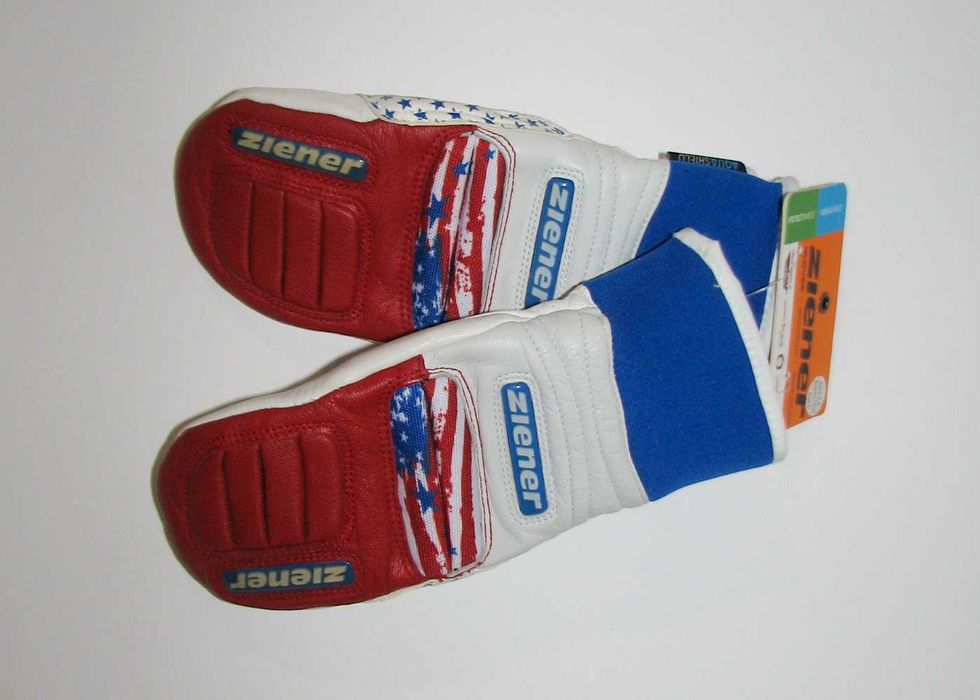 Детски кожени ски ръкавици Ziener